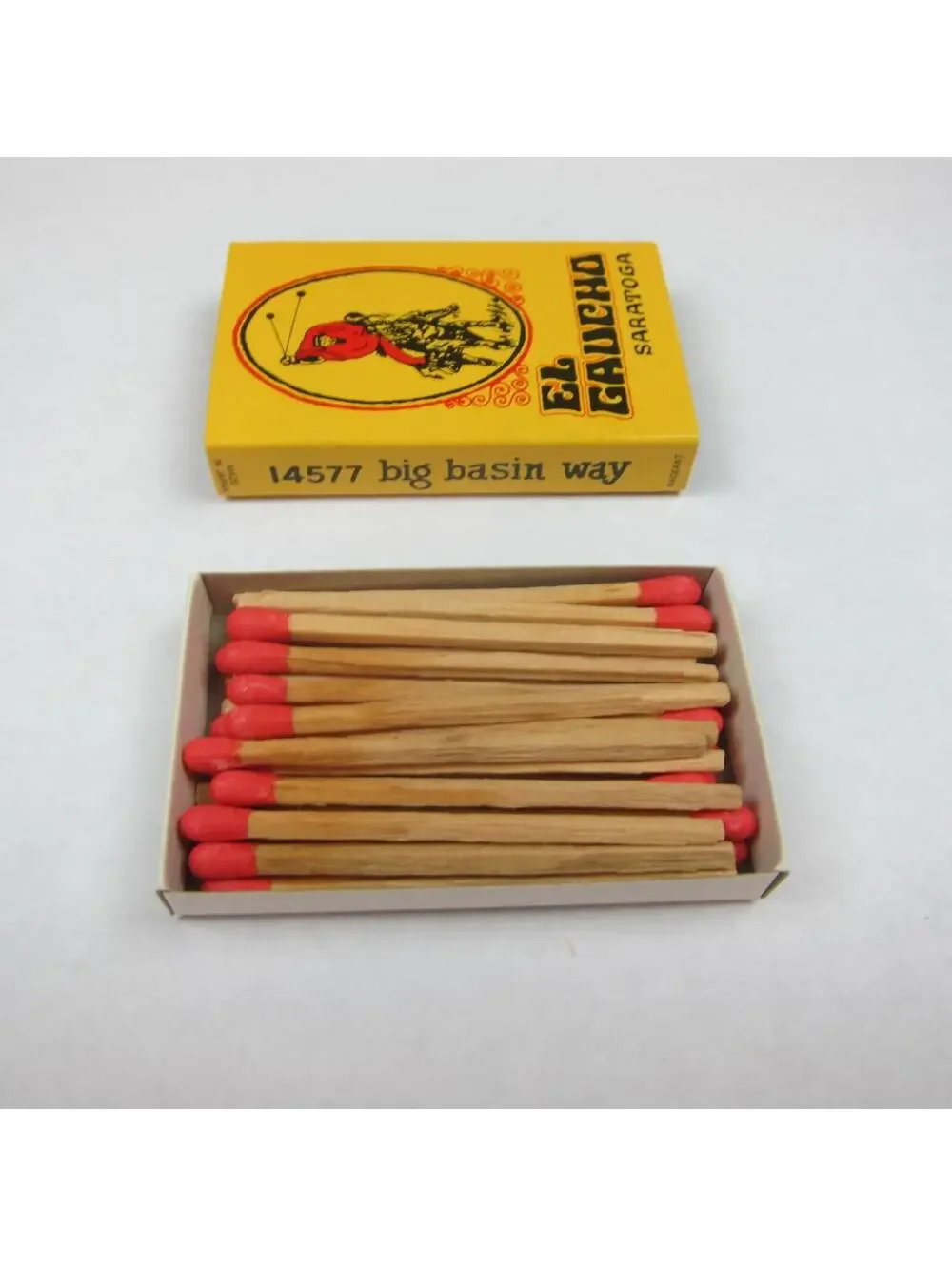 3 Vintage Matchbooks El Gaucho El Torito Consuelos California Mexican Restaurant